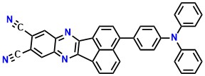 TPAAQ 3-(4-(diphenylamino)phenyl)acenaphtho[1,2-b]quinoxaline-9,10-dicarbonitrile