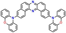 POZ DBPHZ: m-MTDAT A 3,11-di(10H-phenoxazin-10-yl)dibenzo[a,j]phenazine: N1-phenyl-N4,N4-bis(4-(phenyl(m-tolyl)amino)phenyl)-N1-(m-tolyl)benzene-1,4-diamine
