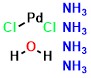 Tetraammine dichloropalladium (II) monohydrate