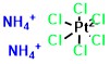 Ammonium hexachloroplatinate(IV)