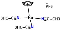 Tris(acetonitrile)cyclopentadienylruthenium(II) hexafluoroph