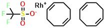 Bis(1,5-cyclooctadiene)rhodium(I) trifluoromethanesulfonate
