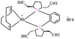 (+)-1,2-Bis[(2S,5S)-2,5-diethylphospholano]benzene(1,5-cyclooctadiene)rhodium(I) tetrafluoroborate