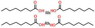 Rhodium octanoate dimer