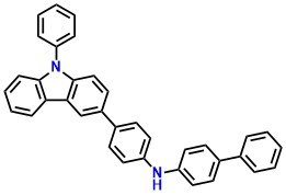 4-phenyl-4'-(9-phenyl-9H-carbazol-3-yl)diph enylamine