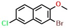 Naphthalene, 3-bromo-6-chloro-2-methoxy
