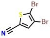 4,5-Dibromothiophene-2-carbonitrile
