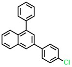Naphthalene, 3-(4-chlorophenyl)-1-phenyl-