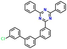 2-(3''-Chloro-[1,1':3',1''-terphenyl]-3-yl)-4,6-diphenyl-1,3,5-triazine