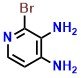 2-bromopyridine-3,4-diamine