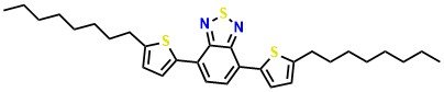 4,7-Bis(5-n-octyl-2-thienyl)-2,1,3-benzothiadiazole