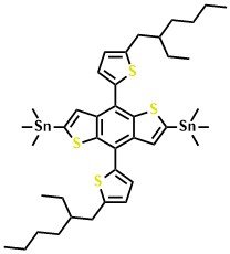 4,8-Bis[5-(2-ethylhexyl)thiophen-2-yl]-2,6-bis(trimethylstannyl)benzo[1,2-b:4,5-b']dithiophene
