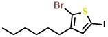 2-Bromo-5-iodo-3-hexylthiophene