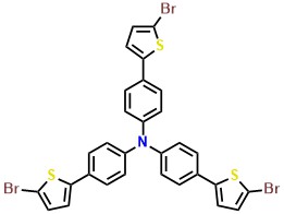 Tris[4-(5-bromothiophene-2-yl)phenyl]amine