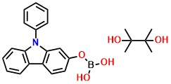 Pinacol 9-phenylcarbazole-2-borate
