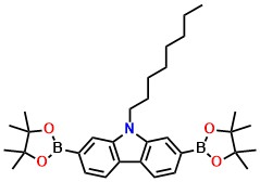 N-Octyl-2,7-Bis(4,4,5,5-Tetramethyl-1,3,2-Dioxaborolan-2-yl)Carbazole