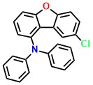 1-Dibenzofuranamine, 8-chloro-N,N diphenyl-