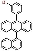 9-(3-bromophenyl)-10-(naphthalen-1 yl)anthracene