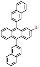 2-Bromo-9,10-bis(2 naphthalenyl)anthracene