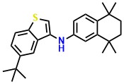 (5-tert-Butyl-benzo[b]thiophen-3-yl) (5,5,8,8-tetramethyl-5,6,7,8-tetrahydro naphthalen-2-yl)-amine