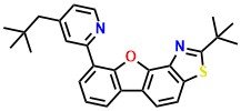 2-tert-Butyl-9-[4-(2,2-dimethyl-propyl) pyridin-2-yl]-10-oxa-3-thia-1-aza cyclopenta[a]fluorene