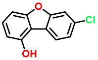 1-Dibenzofuranol, 7-chloro