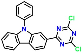 9H-Carbazole, 2-(4,6-dichloro-1,3,5-triazin-2-yl)-9-phenyl
