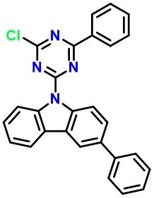 9H-Carbazole, 9-(4-chloro-6-phenyl-1,3,5-triazin-2-yl)-3-phenyl