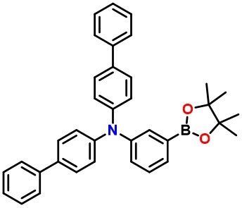 [1,1'-Biphenyl]-4-amine, N-[1,1'-biphenyl]-4-yl-N-[3-(4,4,5,5-tetramethyl-1,3,2-dioxaborolan-2-yl)phenyl]