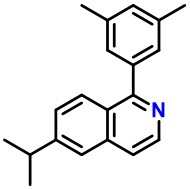 1-(3,5-dimethylphenyl)-6-(1-methylethyl)isoquinoline
