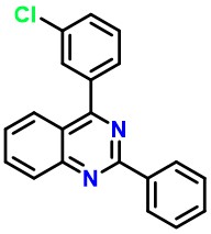 Quinazoline, 4-(3-chlorophenyl)-2-phenyl