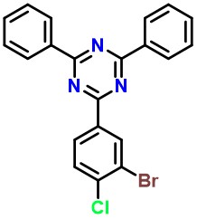 1,3,5-Triazine, 2-(3-bromo-4-chlorophenyl)-4,6-diphenyl