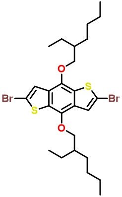2,6-Dibromo-4,8-bis[(2-ethylhexyl)oxy]-benzo[1,2-b:4,5-b']dithiophene