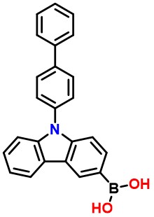 (9-([1,1'-Biphenyl]-4-yl)-9H-carbazol-3-yl)boronic acid