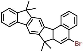 5-bromo-7,7,13,13-tetramethyl-6a,7,13,14b-tetrahydrobenzo[g]indeno[1,2-b]fluorene