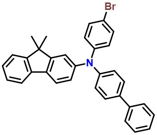 N-[1,1'-biphenyl]-4-yl-N-(4-broMophenyl)-9,9-diMethyl-9H-Fluoren-2-aMine
