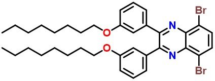 5,8-dibroMo-2,3-bis(3- (octyloxy)phenyl)quinoxal ine
