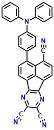 CAT-1 4-(4-(diphenylamino)phenyl)acenaphtho[1,2-b]pyrazine-3,8,9-tricarbonitrile