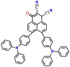 OPDC-DTPA 6,7-bis(4-(diphenylamino)phenyl)-3-oxo-1H-3l5-phenalene-1,2-dicarbonitrile