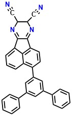 APDC-Ph:PO-01 3-([1,1':3',1''-terphenyl]-5'-yl)-8,9-dihydroacenaphtho[1,2-b]pyrazine-8,9-dicarbonitrile