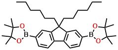 2-[9,9-dihexyl-7-(4,4,5,5-tetramethyl-1,3,2-dioxaborolan-2-yl)fluoren-2-yl]-4,4,5,5-tetramethyl-1,3,2-dioxaborolane