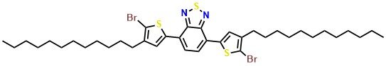 4,7-Bis(5-bromo-4-dodecyl-2-thienyl)-2,1,3-benzothiadiazole