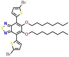 4,7-bis(5-broMothiophen-2-yl) -5,6-bis(octyloxy)benzo[c] [1,2,5]thiadiazole