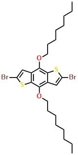 2,6-Dibromo-4,8-bis(n-octyloxy)benzo[1,2-b:4,5-b']dithiophene