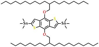 2,6-Bis(trimethylstannyl)-4,8-bis[(2-n-octyldodecyl)oxy]benzo[1,2-b:4,5-b']dithiophene