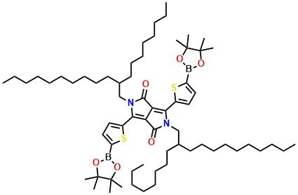 2,5-Bis(2-octyldodecyl)-3,6-bis[5-(4,4,5,5-tetramethyl-1,3,2-dioxaborolan-2-yl)thiophen-2-yl]pyrrolo[3,4-c]pyrrole-1,4(2H,5H)-dione