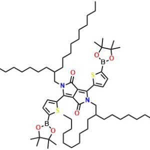 2,5-Bis(2-decyltetradecyl)-3,6-bis[5-(4,4,5,5-tetramethyl-1,3,2-dioxaborolan-2-yl)thiophen-2-yl]pyrrolo[3,4-c]pyrrole-1,4(2H,5H)-dione