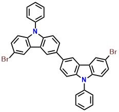 6,6'-Dibromo-9,9'-diphenyl-3,3'-bicarbazole