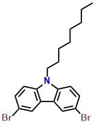 3,6-Dibromo-9-n-octylcarbazole