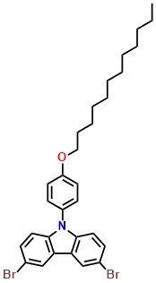 3,6-Dibromo-9-(4-dodecyloxyphenyl)-9H-carbazole
